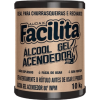 Álcool Facilita Gel Acendedor 80°